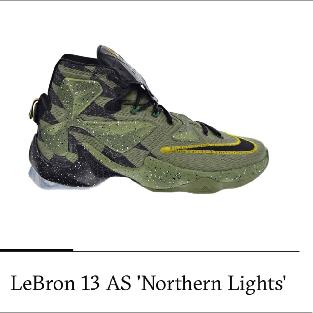 Lebron Northern Lights Size 11